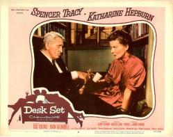 SPENCER TRACY -KATHERINE HEPBURN 1957.4 TITLE+ /LOBBY CARDS 57/188 USA