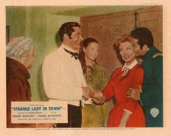 STRANGE LADY IN TOWN GREER GARSON DANA ANDREWS WARNER BROS. LOBBY CARDS 1955 RRRR