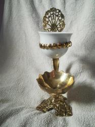 Pirinç kahvedanlik tek  kisilik