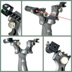 OMENİV'DEN ERGONOMİK SAPAN + 2 ADET LATEKS LASTİK + LAZER-SU TERAZİSİ NİŞANGAH SETİ OUTDOOR AVCI SPOR TEK!