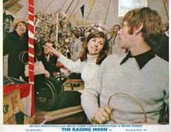 THE RAGING MOON ORIGINAL 4 LOBBY CARDS 1971 BRITISH