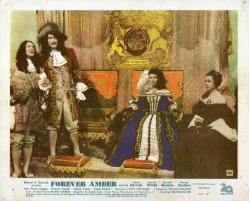 FOREVER AMBER , LINDA DARNELL, CORNEL WILDE,R.GREEN, 7 LOBBY CARDS 