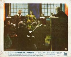 FOREVER AMBER , LINDA DARNELL, CORNEL WILDE,R.GREEN, 7 LOBBY CARDS 