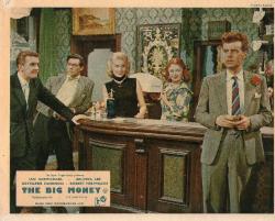 THE BIG MONEY 11x14 IAN CARMICHAEL/BELINDA LEE original 1958 lobby cards