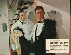 THE CAPTAIN'S TABLE,RRRR 1959 PEGGY CUMMINGS 6 LOBBY CARDS