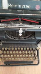 ANTİKA REMİNGTON DAKTİLO--YAĞLAMA İSTER