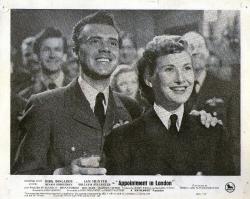 Appointment in London, Original Lobby Cards set 5 adet Dirk Bogarde Dinah Sheridan Siyah Beyaz Şahane RRRR British Lion Films