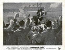 Appointment in London, Original Lobby Cards set 5 adet Dirk Bogarde Dinah Sheridan Siyah Beyaz Şahane RRRR British Lion Films