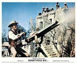 SOMETHING BIG  (1971) DEAN MARTIN BRIAN KEITH 4 LOBBY CARDS