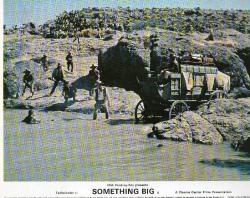 SOMETHING BIG  (1971) DEAN MARTIN BRIAN KEITH 4 LOBBY CARDS