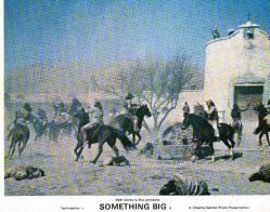 SOMETHING BIG  (1971) DEAN MARTIN BRIAN KEITH 4 LOBBY CARDS