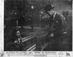 Escape Rex Harrison Peggy Cummıngs  3 lobby card . British 20th Century Fox British Production