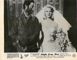 EIGHT IRON MEN STANLEY KRAMER RICHARD KILLEY NICK DENNIS 6 LOBBY CARDS B&W RRRR