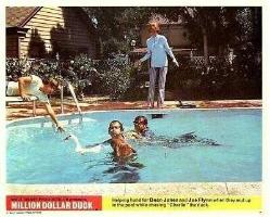 MILLION DOLLAR DUCK ORIGINAL MOVIE LOBBY CARDS SET OF 4   1971 DEAN JONES DISNEY PRODUCTIONS