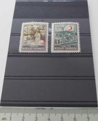 1953 TÜRKİYE KIZILAY DERNEĞİ ŞEFKAT PULLARI MNH ORİJİNAL TAM SERİ  1RR2AA NADİRDİR