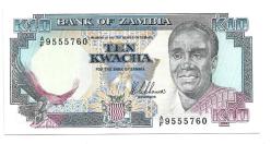 ** ZAMBİYA ( 10 * KWACHA ) 1989-91 - ÇİL