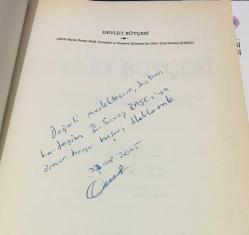 DEVLET BÜTÇESİ - İMZALI -