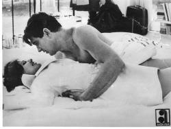 A FINE PAIR ROCK HUDSON CLAUDIA CARDINALE .. 2 LOBBY PHOTO 1 ORİJİNAL VE 1 ORİJİNALDEN PHOTo 2Sİ DE KULLANILMIŞTIR 1968 RRRR