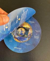 2020 Gezegenler Pul Karnesi Damgasız Lüks Kondisyon