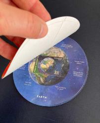 2020 Gezegenler Pul Karnesi Damgasız Lüks Kondisyon