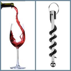 OMENİV'DEN EŞSİZ TASARIM PRATİK ANAHTARLIK ŞİŞE ŞARAP AÇACAĞI TİRBUŞON AYKIRI MİNİMAL