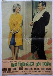 AFİŞ İTALYAN GLENN FORD,SHIRLEY JONES 6 LOBBY POSTER, The Courtship of Eddie's Father UNA FIDANZATE PER PAPA  BEZ ÜZERİNE BASKI