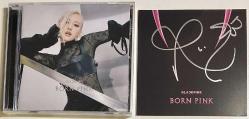 BLACKPINK JENNIE İMZALI BORN PINK 2022 CD - Efemera - kitantik