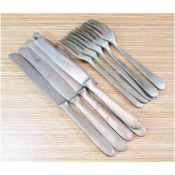 AnTiKa ALPAKA ÇaTaL Ve KaŞıKLaR.....10 Prç