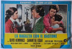 AFİŞ İTALYAN LA RAGAZZA CON IN BASTONE 