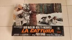POSTER ITALYAN LA CATTURA DAVID McCALLUM NICOLETTA MACHIAVELLI  1969 HARİKA 4TANE  48X68 SANAT ESERİ