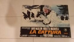 POSTER ITALYAN LA CATTURA DAVID McCALLUM NICOLETTA MACHIAVELLI  1969 HARİKA 4TANE  48X68 SANAT ESERİ