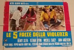 AFİŞ İTALYAN le 5 facce della violenza