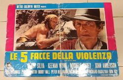 AFİŞ İTALYAN le 5 facce della violenza