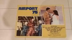 AFİŞ İTALYAN  AIRPORT  CHARLTON HESTON KAREN BLACK GEORGE KENNEDY GLORIA SWANSON 4 POSTER  68X48CM MÜKEMMEL