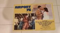 AFİŞ İTALYAN  AIRPORT  CHARLTON HESTON KAREN BLACK GEORGE KENNEDY GLORIA SWANSON 4 POSTER  68X48CM MÜKEMMEL