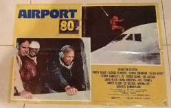 AFİŞ 5 TANE İTALYAN  AIRPORT 74...1975 CHARLTON HESTON KAREN BLACK GEORGE KENNEDY GLORIA SWANSON  75 