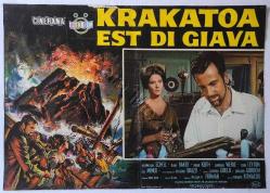 AFİŞ İTALYAN  KRAKATOA EST DI GIAVA 