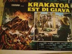 AFİŞ İTALYAN  KRAKATOA EST DI GIAVA 