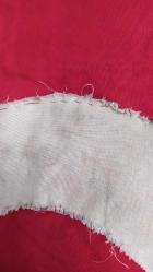 YÜNLÜ KUMAŞ 1920'LER ANTİKA EL YAPIMI TÜRK BAYRAĞI