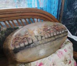 Ressamından imzalı yağlıboya tablo