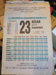 Efemera - Fazilet Takvimi 2018 * Tek Sayfa Satışıdır. AÇIKLAMAYI OKUYUNUZ! (1 Ocak 22 Ağustos Arası) - kitantik - kitaLog