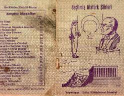 ŞİİRLER BİR TARAFI BAYRAM BİR TARAFI ATATÜRK ŞİİRLERİYLE DOLU KİTAPÇIK ÇOK İLGİNÇ VE HOŞ 13 SAYFA