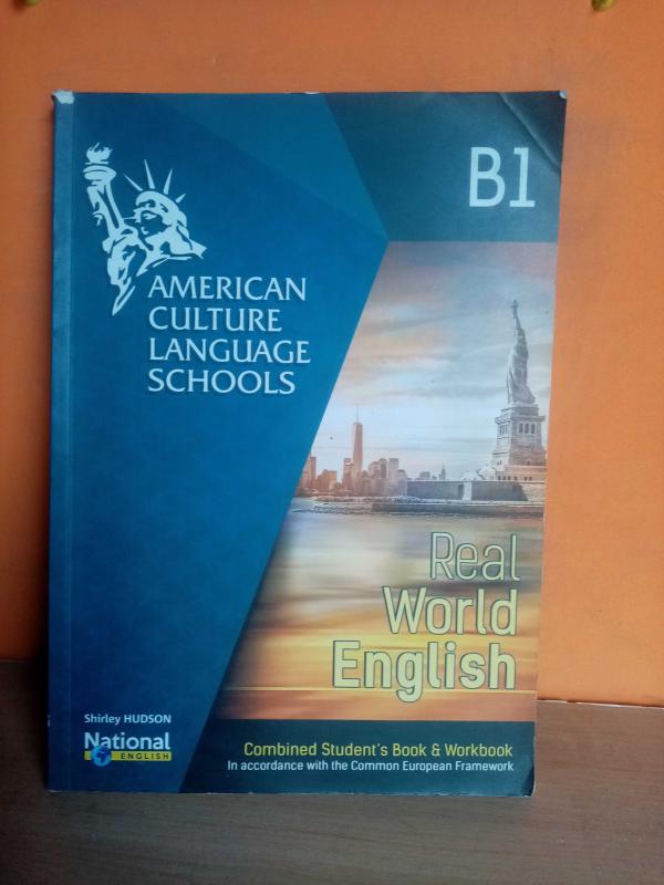 AMERICAN CULTURE LANGUAGE SCHOOLS REAL WORLD ENGLISH B1-COMBINED STUDENT'S BOOK &WORKBOOK(2.EL)AÇIKLAMAYI OKUYUNUZ