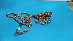 K19--ALTIN RENGİ DEMİR ZİNCİR - Kardelen Kolleksiyon