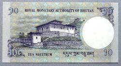BHUTAN=2006  10 Ngultrum   P-29a   ÇİL'