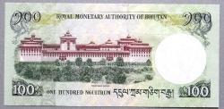 BHUTAN=2006  100 Ngultrum   P-32a  ÇİL'