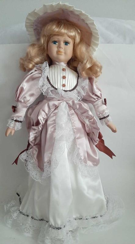 Antika - FRANSIZ QUELLE VICTORIAN PORSELEN BEBEK 53 CM - kitantik