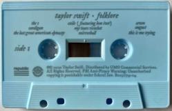 TAYLOR SWIFT - FOLKLORE IN THE TREES EDITION 2020 KASET