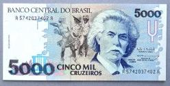 BREZİLYA=1993  5000 Cruzeiros   P-232c   ÇİL'
