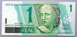 BREZİLYA=2003  1 Real   P-251  ÇİL'